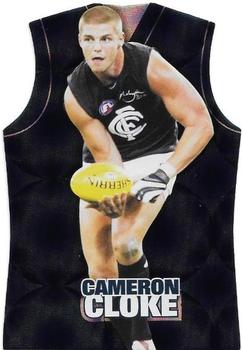 2009 Select AFL Pinnacle - Holographic Guernseys #GDC38 Cameron Cloke Front